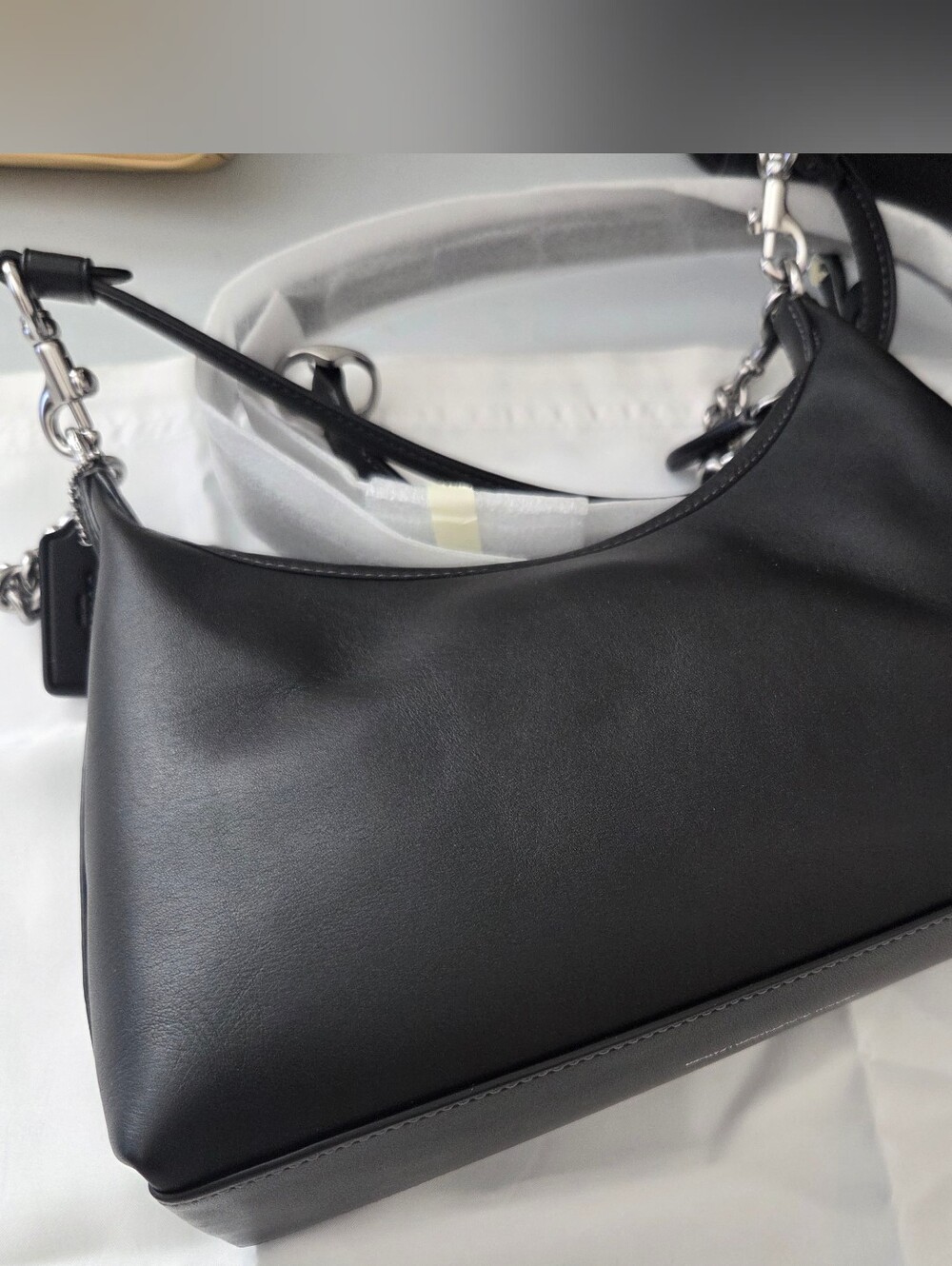Coach Juliet 25 Shoulder Bag Crossbody Black/Silver - Picture 6 of 14